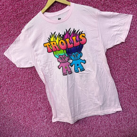 Good Luck Trolls 60th Anniversary Toy Promo Tee L - Picture 3 of 4